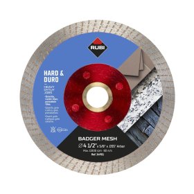 RUBI 34901 Badger Mesh Diamond Blade - 4-1/2"