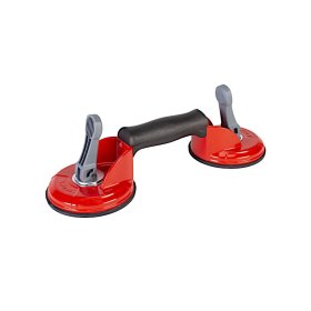 RUBI 66952 Double Suction Cup for Textured Tiles