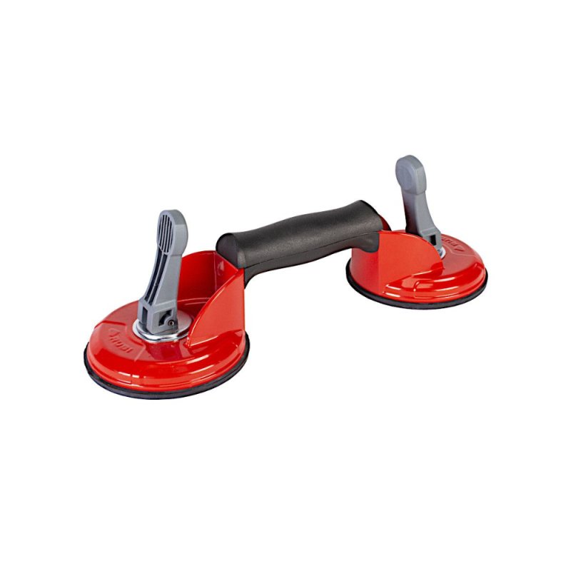 RUBI 66952 Double Suction Cup for Textured Tiles