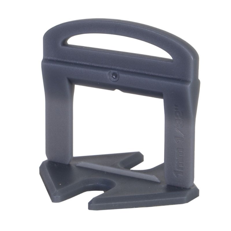 RUBI 02870 1/32\" Delta Tile Leveling Clips - 2400 Pieces