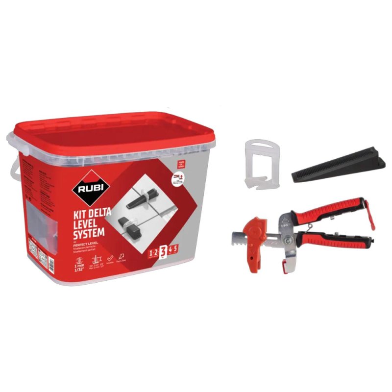 (image for) RUBI 03956 1/32" Delta Tile Leveling System Kit