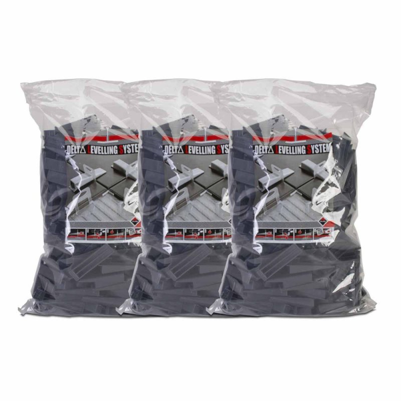 (image for) RUBI 03949 Delta Tile Leveling Wedges - 200 Pieces