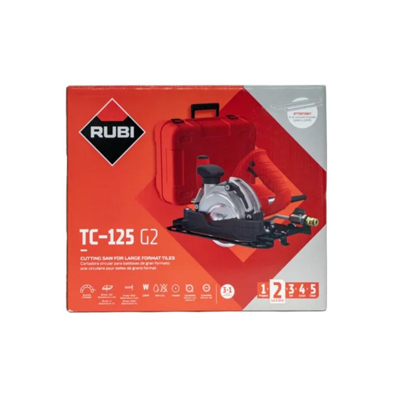 (image for) RUBI 51977 TC-125 G2 Circular Saw