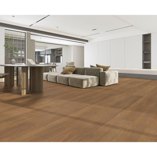 (image for) NAPF Primo Florz Reserve 7.25" x 48" SPC Ridge Core Luxury Vinyl Plank - Saddle Oak RC45111C