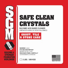 SGM Safe Clean Crystals Sulfamic Acid Based Cleaner - 2 Lb. Pail