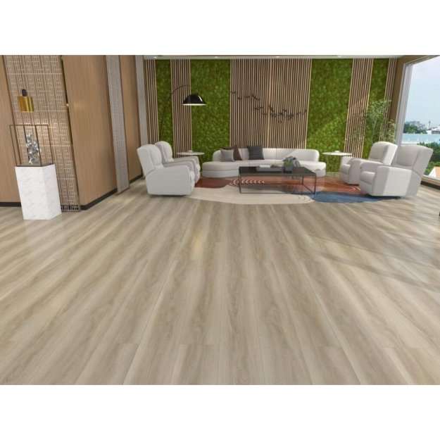 (image for) Maxxi Floors Aqua Plus 9.5” x 72” Waterproof Surface Laminate Floor - Sahara Oak