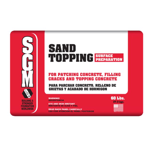 (image for) SGM PLBSM5 Sand Topping 60 Lbs.