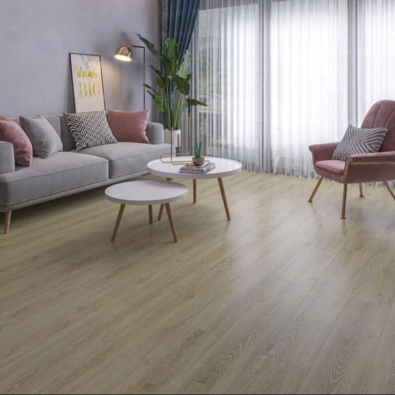 (image for) Signature Collection Castle Series 6" x 48" SPC Rigid Core Engineered Flooring - Sandwood RCV123SBT-N20