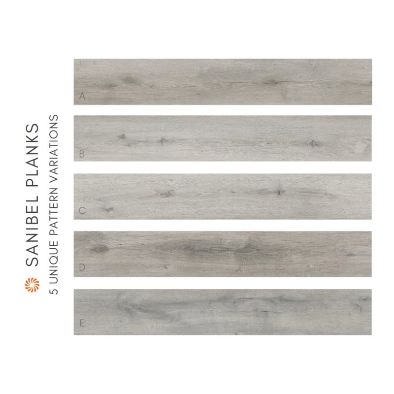 (image for) SOLSTONE Coastal 7" x 48" SPC Luxury Vinyl Plank 12mil - Sanibel