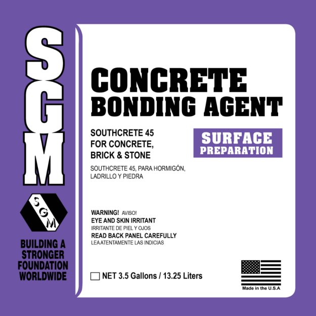 (image for) SGM SC45 Southcrete 45 Concrete Bonding Agent - 5 Gal.