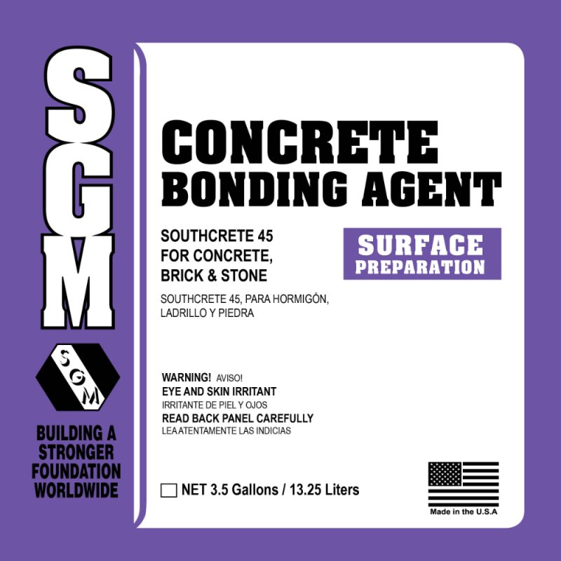 (image for) SGM SC45 Southcrete 45 Concrete Bonding Agent - 5 Gal.