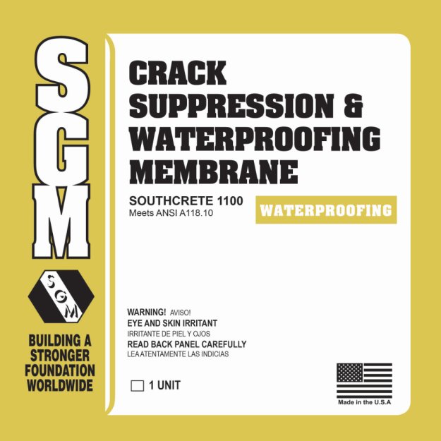 (image for) SGM SC1100 Southcrete 1100 Crack Suppression & Waterproofing Parts A & B - Kit