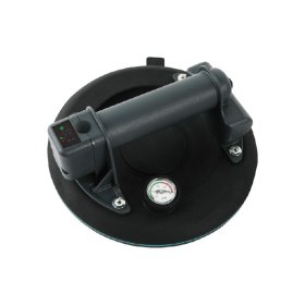BIHUI SCBA8 Battery Vacuum Suction Cup Kit w/ Gauge and Dual Monitoring System - 8"