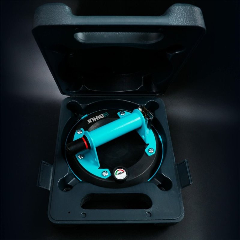 (image for) BIHUI SCVG8 Vacuum Pump Suction Cup Kit w/ Gauge - 8"