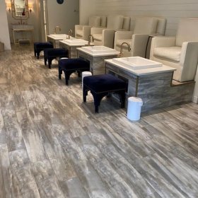 Signature Collection Moroccan Coast 71/4" x 48" Waterproof Engineered Flooring Vinyl Plank Tile - Sea Glass MGT 815 SG-P