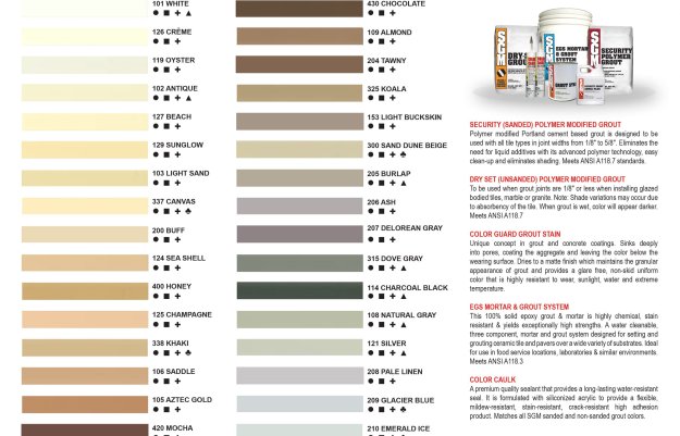 (image for) SGM Security Polymer Sanded Grout - 25 Lbs.