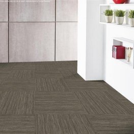 Independence 24" x 24" Solution Dyed Nylon Modular Commercial Carpet Tile- Fortitude