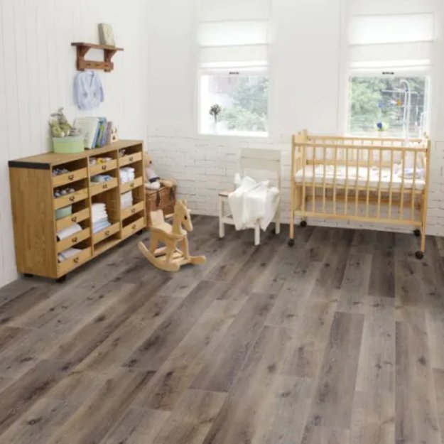 ABSOLUTE PLANK 9\" x 60\" Luxury Vinyl Plank - 63006 Old English