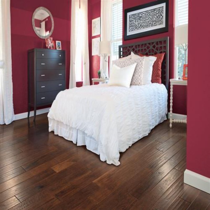 (image for) WOODBURY 5" x 12" - 48" Random Lengths x 3/8" Engineered Hardwood - Coffee
