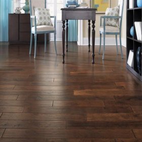 WOODBURY 5" x 12" - 48" Random Lengths x 3/8" Engineered Hardwood - Mocha
