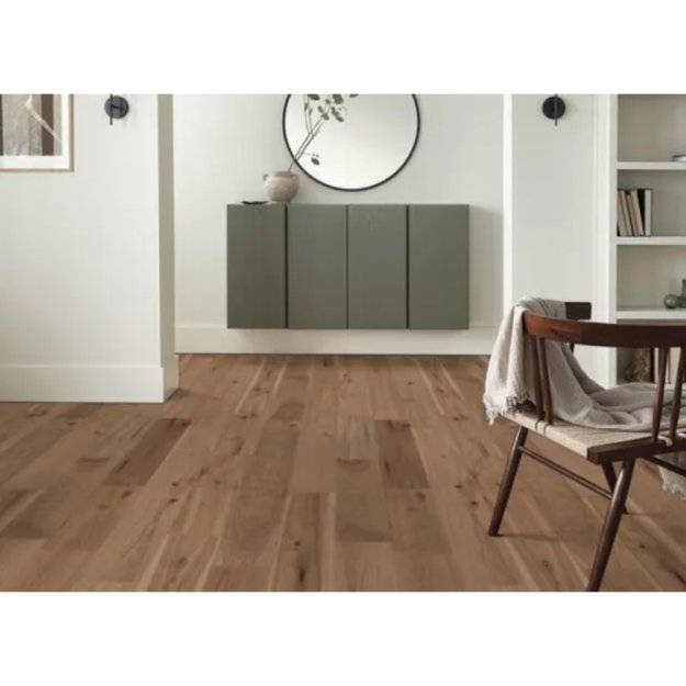 (image for) MAJESTIC PECAN 7.5" x 15.74" - 82.67" Random Lengths x 1/2" Engineered Hardwood - Antique