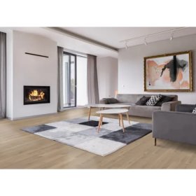 JAVA SPOT 7.5" x 12" - 48" Random Lengths x 3/8" Engineered Hardwood - Creme Brulee