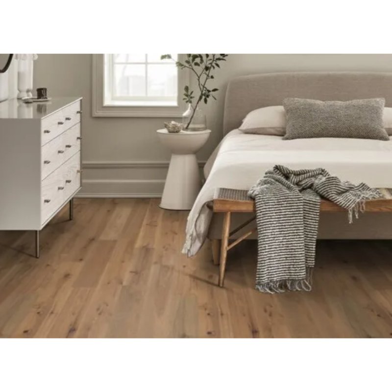 (image for) MAJESTIC PECAN 7.5" x 15.74" - 82.67" Random Lengths x 1/2" Engineered Hardwood - Flaxen