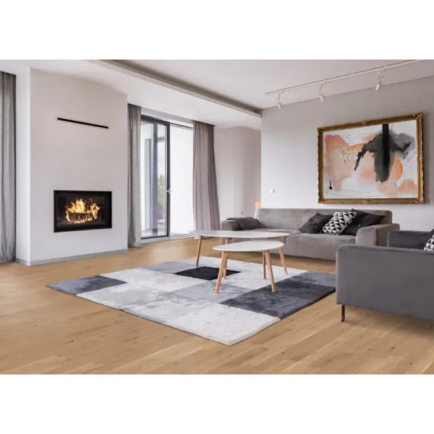 (image for) JAVA SPOT 7.5" x 12" - 48" Random Lengths x 3/8" Engineered Hardwood - French Vanilla