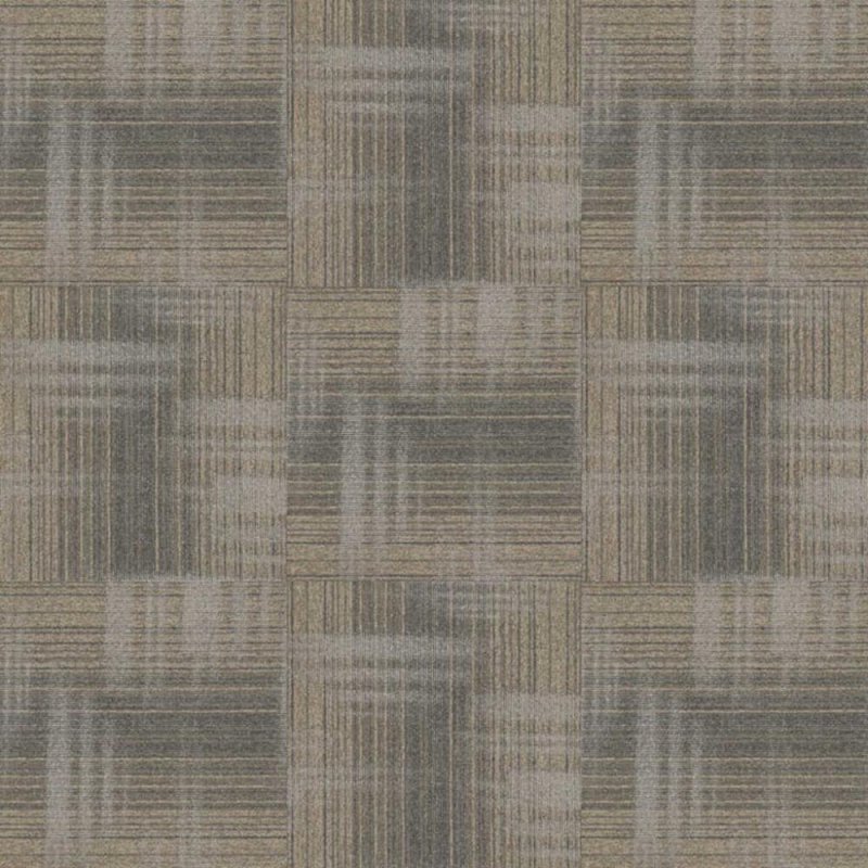 Next Floor Bandwidth 19.7\" x 19.7\" Solution-Dyed Nylon Carpet Tiles - Shoreline NF883001