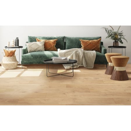 (image for) Quick-Step NatureTek Plus Colossia 9.44" x 80.5" Waterproof Laminate Plank - Siltstone Oak 39280-05876
