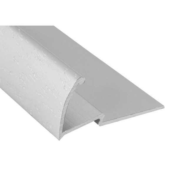 (image for) MD PRO 3/4″ Multi-Purpose Aluminum Tapdown - Hammered Silver ( HSI )