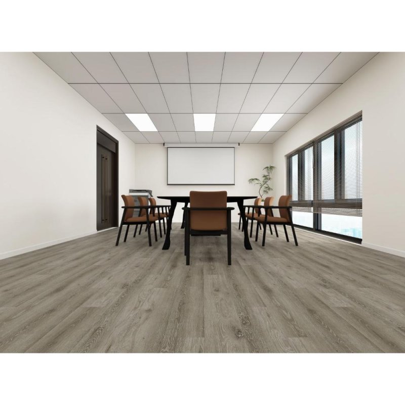 Sar Floors Titan 7″ x 48″ Waterproof TriCore Luxury Vinyl Plank - Silvius #301