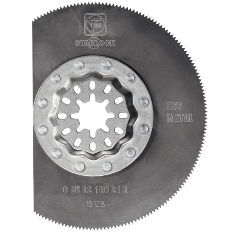 FEIN 63502106230 3-1/8\" 3/4-Moon HSS Blade - 5 Pack