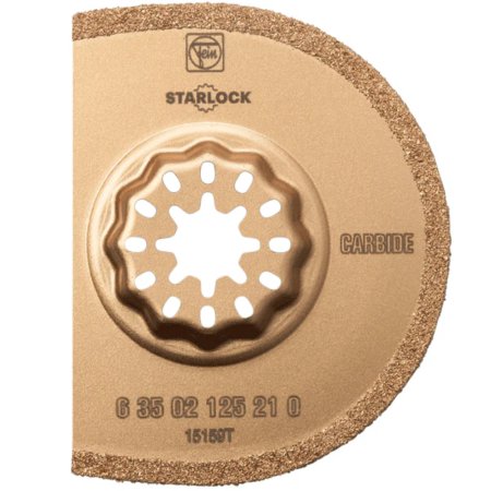 (image for) FEIN 63502125230 3/64" Wide 3/4-Moon Carbide Blade - 5 Pack