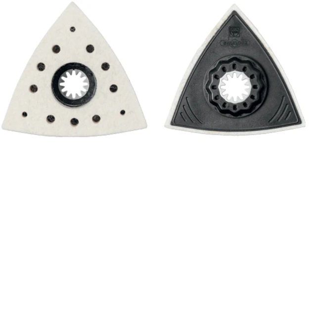(image for) FEIN SL-140-2 3" Felt Polishing Pads - 2 Pack