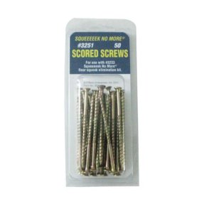 SQUEEEEEK NO MORE SNM-3-050 3" Wood Floor Screws - 50 Box
