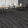(image for) Next Floor Dedication 13" x 39" Solution-Dyed Twisted Polypropylene Carpet Tiles - Soapstone NF712013