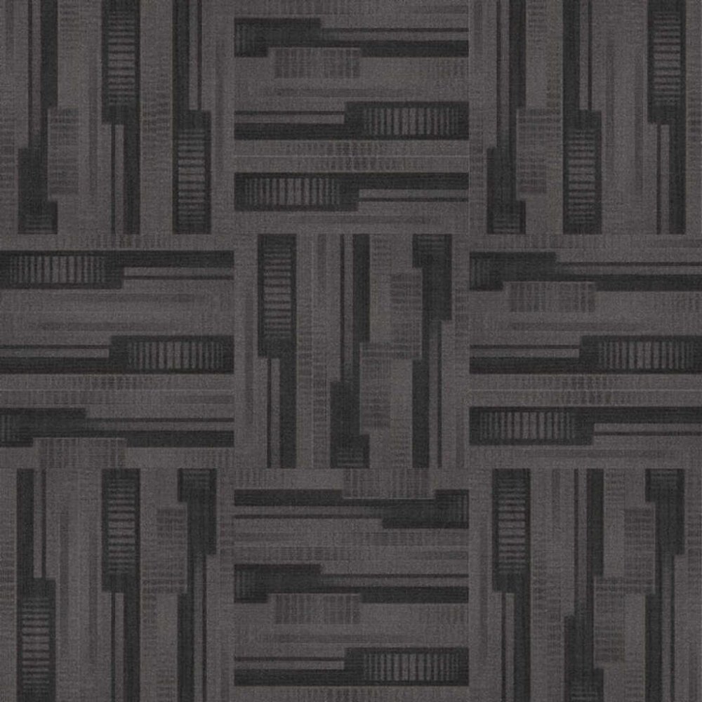 (image for) Next Floor Dedication 13\" x 39\" Solution-Dyed Twisted Polypropylene Carpet Tiles - Soapstone NF712013