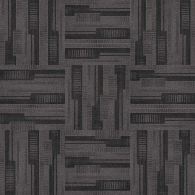 (image for) Next Floor Dedication 13" x 39" Solution-Dyed Twisted Polypropylene Carpet Tiles - Soapstone NF712013