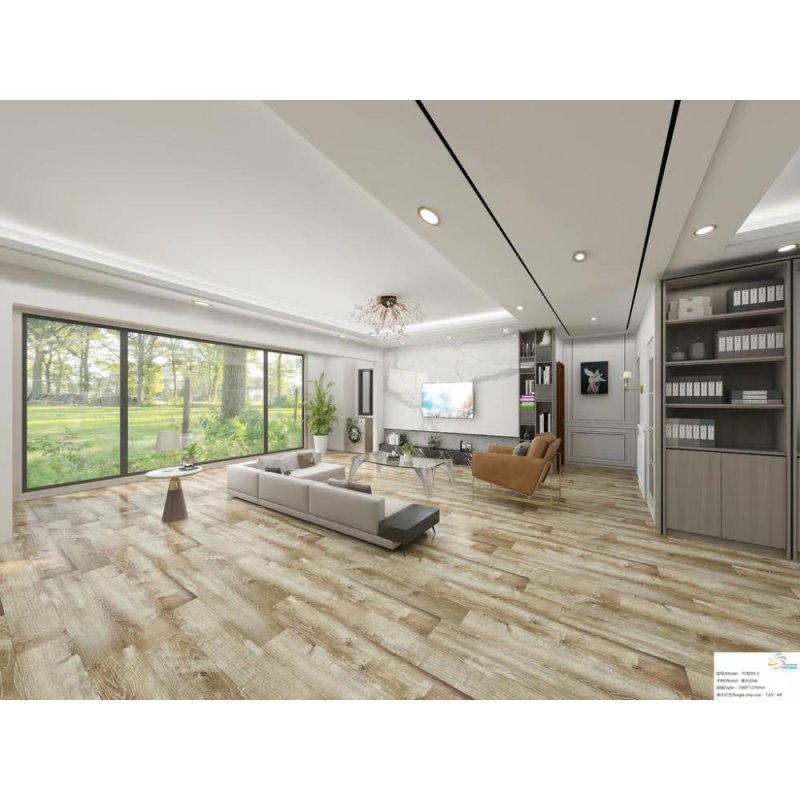 (image for) Maxxi Floors Prime Rigid Core SPC 9″ x 48″ Luxury Vinyl Plank - Spanish Sand SQ9199690