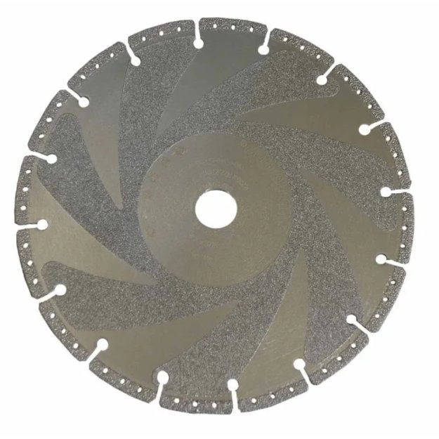 (image for) MONTOLIT SSD115 4.5" Silver Line DRAGSTER Segmented Rim Blade