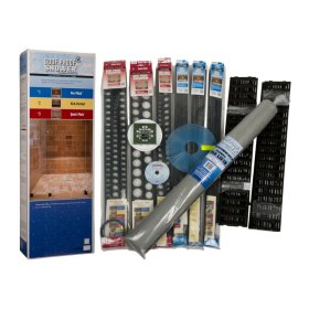 MARK E. INDUSTRIES SSK-S-701-SCD Ultra Bathtub-to-Shower Conversion Kit w/Pan Liner & Square Drain