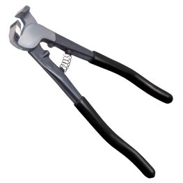 Quarry ST024 8" Carbide Nippers with 5/8" Offset Jaws (Both Edges Straight)