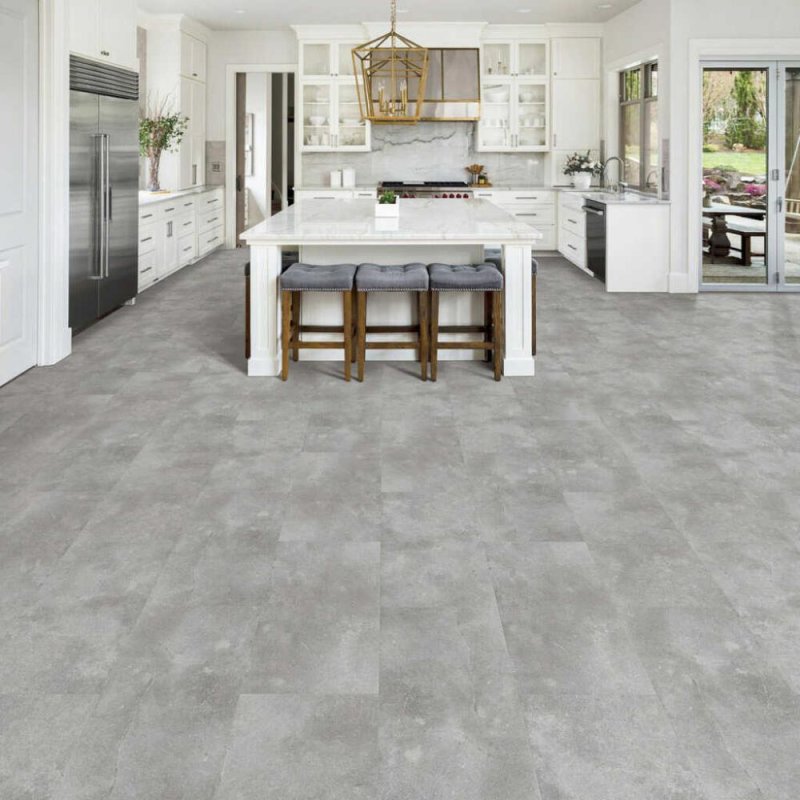 (image for) Next Floor Bedrock 12" x 24 Luxury Vinyl Tile DB - Sterling Limestone - 424 505