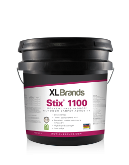 XL Brands Stix 1100 Solvent Free Indoor/Outdoor Carpet Adhesive - 1 Gal. Pail