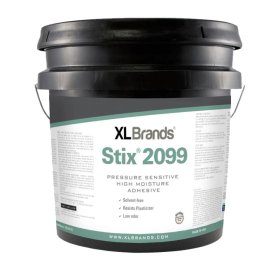 XL Brands Stix 2099 Pressure Sensitive High Moisture Adhesive - 1 Gal