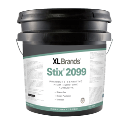 XL Brands Stix 2099 Pressure Sensitive High Moisture Adhesive - 4 Gal