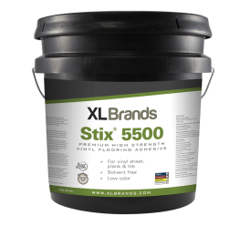 XL Brands Stix 5500 Premium High Strength Vinyl Flooring Adhesive - 4 Gal