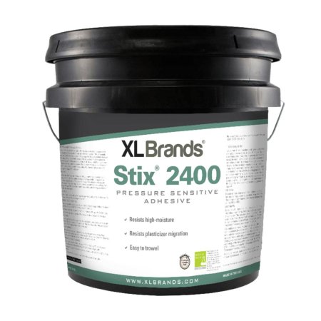 (image for) XL Brands Stix 2400 Pressure Sensitive Adhesive - 4 Gal