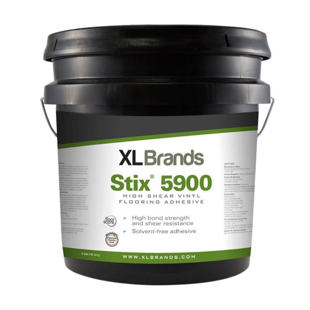(image for) XL Brands Stix 5900 High Shear Vinyl Flooring Adhesive - 4 Gal
